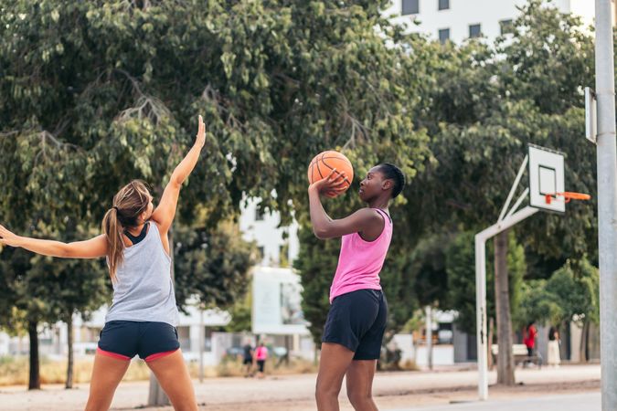 Women Dominating the Basketball Court