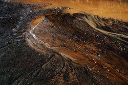 Natural soil and water background