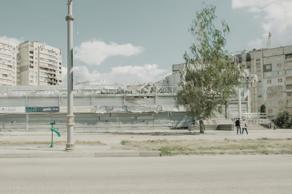 Saltivka, an urban district of the city of Kharkiv.