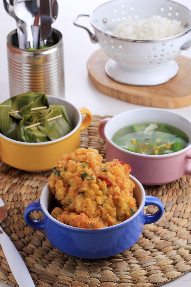 Perkedel Jagung or Bakwan Jagung, Indonesian Corn Fritters