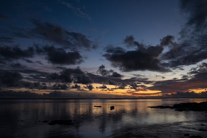 Sunrise over the Indian Ocean