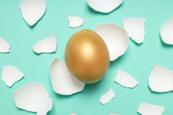 Golden egg, pension savings, investments and retirement