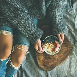 Clean eating, vegetarian, vegan, comfort food concept