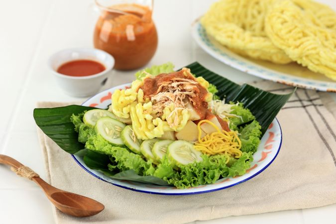 Close Up Rujak Juhi Asinan Jakarta