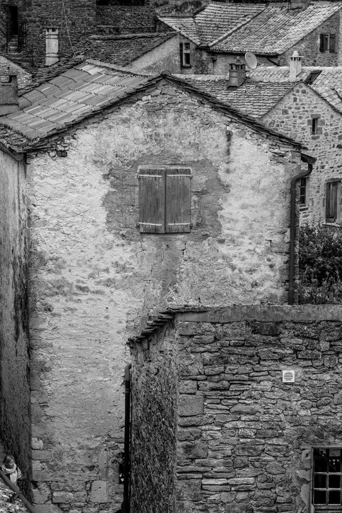 Old French stone building
