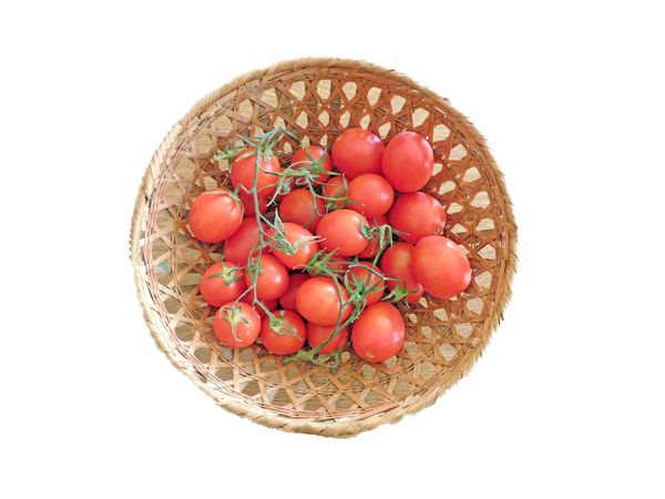 Tomatoes In The Kitchen On Background