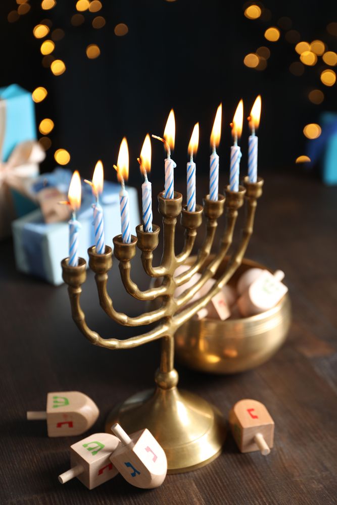 Concept of Jewish holiday, compositions for Hanukkah