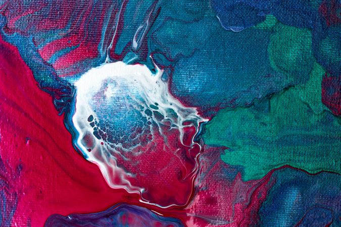 Fluid Art, Abstract Acrylic Background