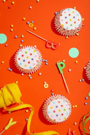 Concept of party and celebration, accessories for party