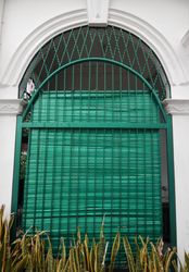 green fence