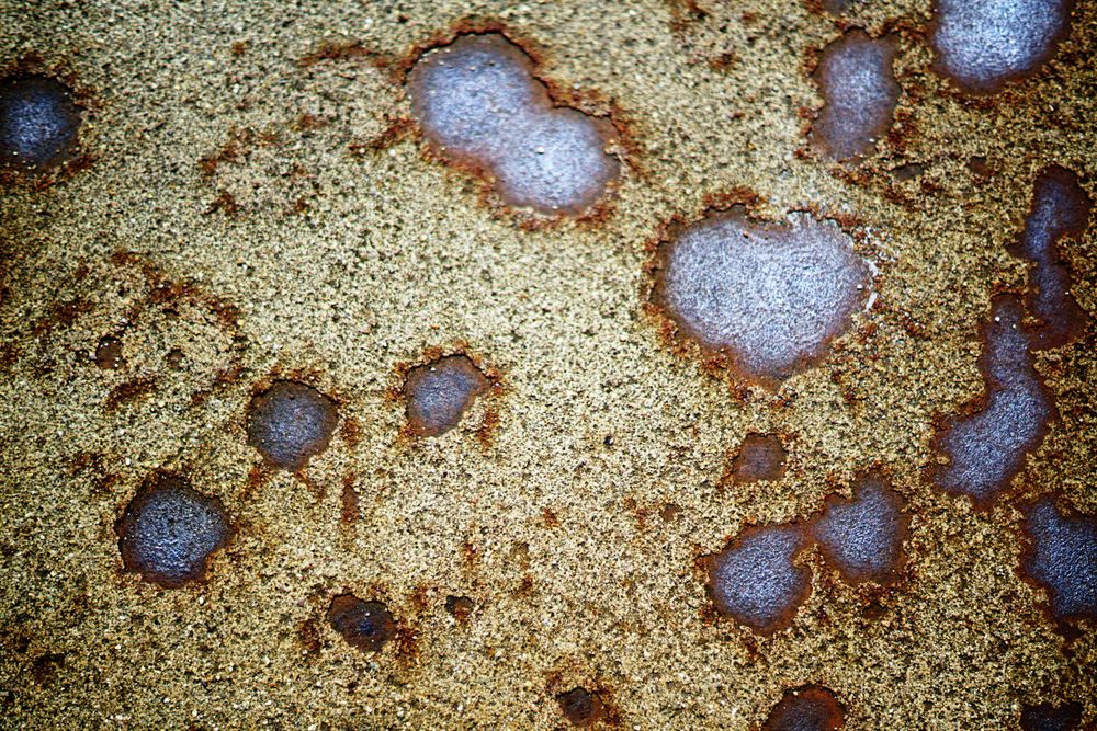 Old painted corroded metal texture