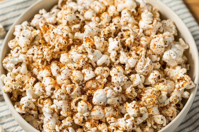 Homemade Spicy Taijin Popcorn