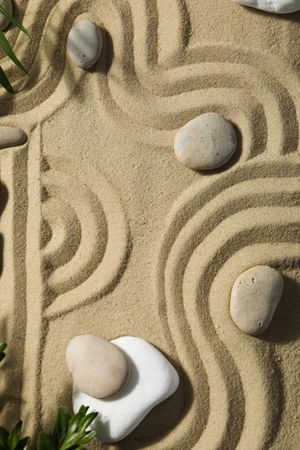 Composition for Zen, Relaxation, Harmony and Balance concept