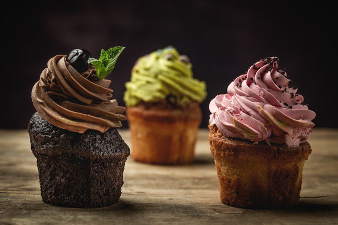 Delicious homemade cupcakes