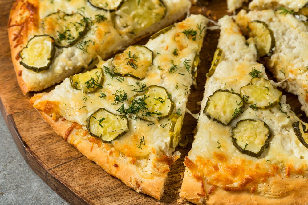 Italian Homemade Pickle Pizza
