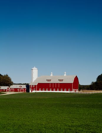 Farm in rural Wisconsin