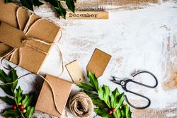 Gift boxes for Christmas holiday