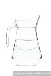Pitcher of water in plain room 5rQkl0