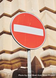 “Do Not Enter” sign in Malta bEqolb