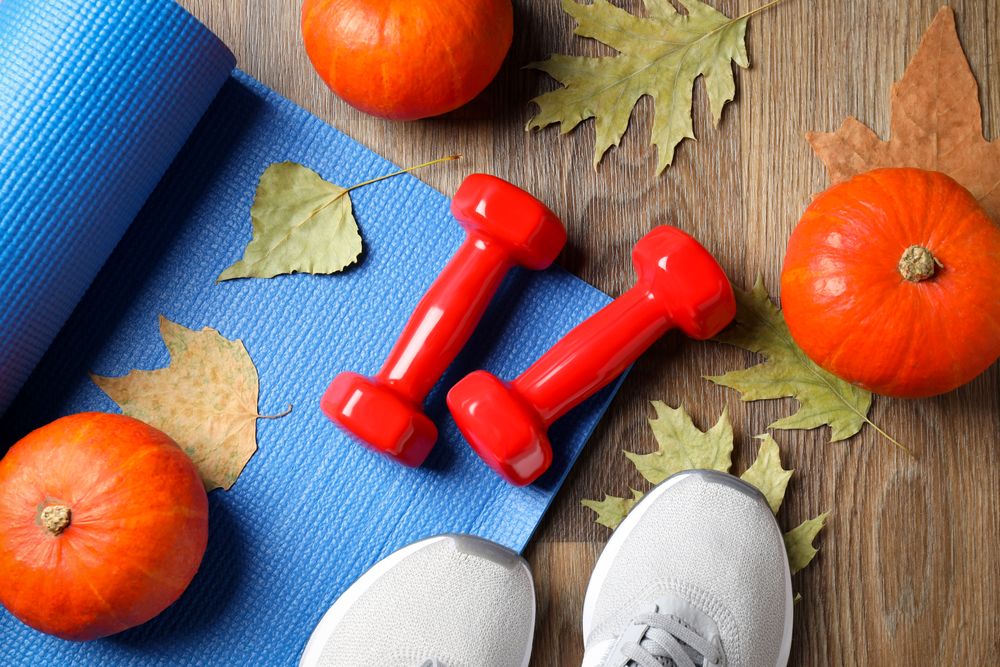 Concept of Sport and Autumn, Sport and Autumn season