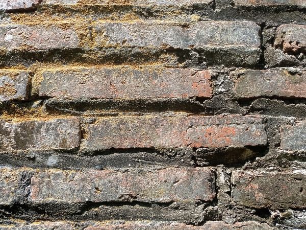 old brick texture in close up