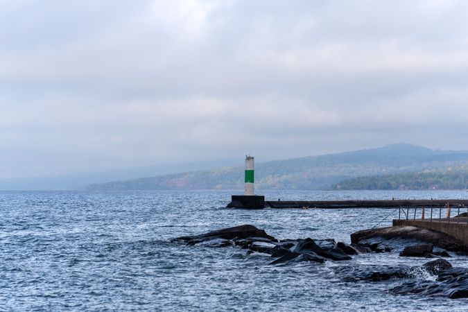 Light house on the lake