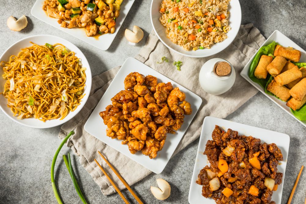 Chinese Fast Food Meal