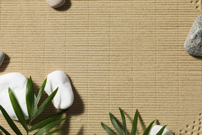 Composition for Zen, Relaxation, Harmony and Balance concept
