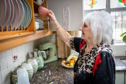 Woman in kitchen