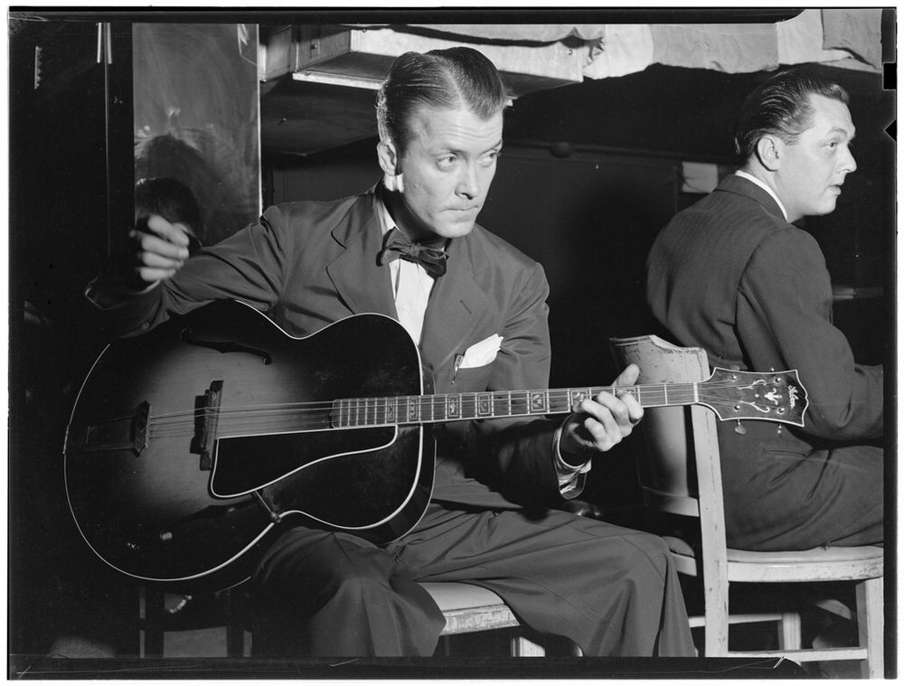 New York City, New York, USA - Oct 1946: Portrait of Eddie Condon