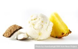 Coconut pineapple ice cream 5wQ1Ab