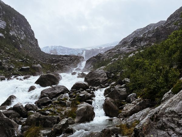 Odda Trail rapids in Norway
