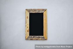 Blank wooden frame, vertical 0gyRe4