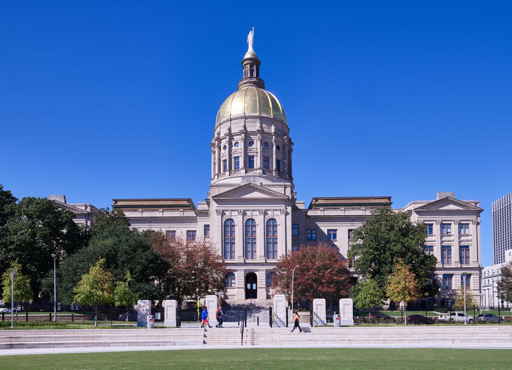 Georgia State Capitol building in Atlanta