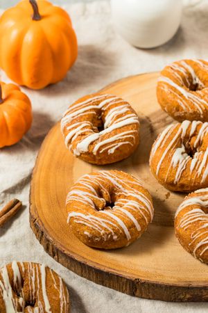 Sweet Homemade Pumpkin Spice Donuts