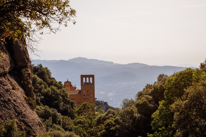 Monastery of the mountain of Montserrat