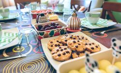 Tasty breakfast for party fun
