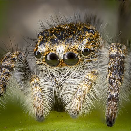 Close-up photography of tarantula