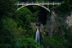 Waterfall in the woods