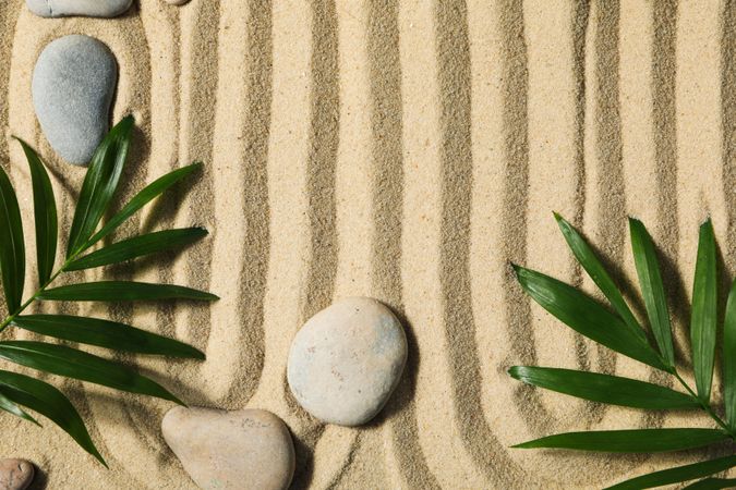Composition for Zen, Relaxation, Harmony and Balance concept
