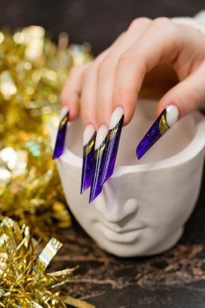 Chic Coffin Nail Showcase