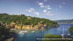 Portofino luxury travel destination, village and marina, Liguria, Italy 5lALm4