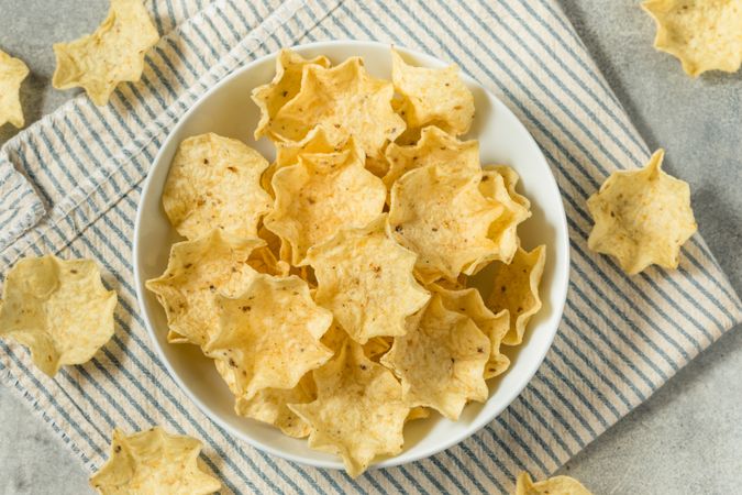 Organic Cron Tortilla Chip Scoops