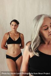 Body positive women of different ages embracing their natural bodies 4dXVn4