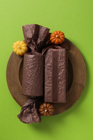 Fall season, autumn time, table setting for fall season