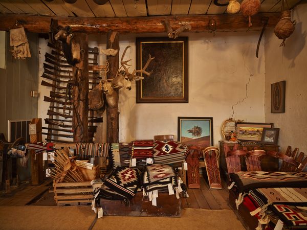 Western and Native American merchandise at Hubbell Trading Post