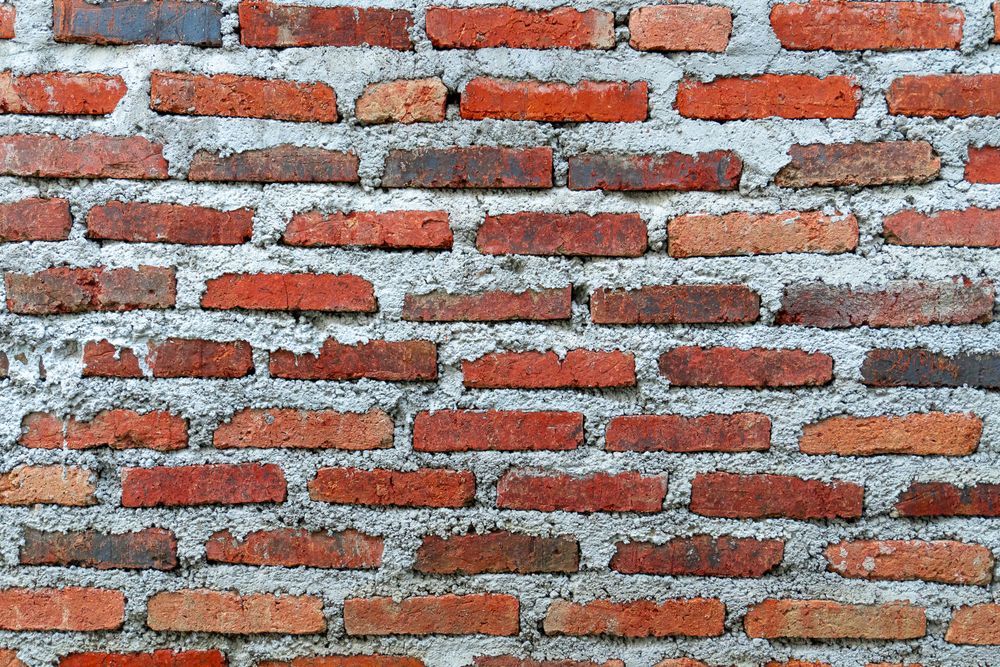 Brick stone wall