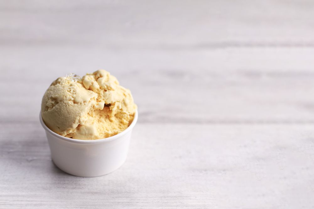 Durian Ice Cream in Cup