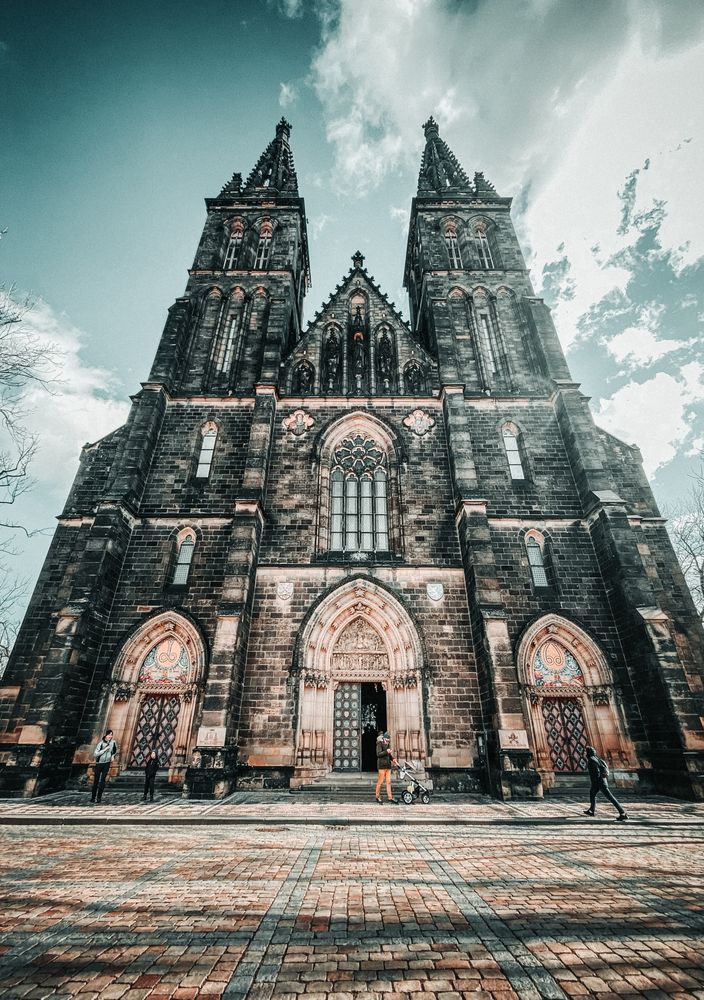 Prague historic church