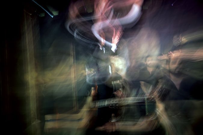 Flamenco performance on stage